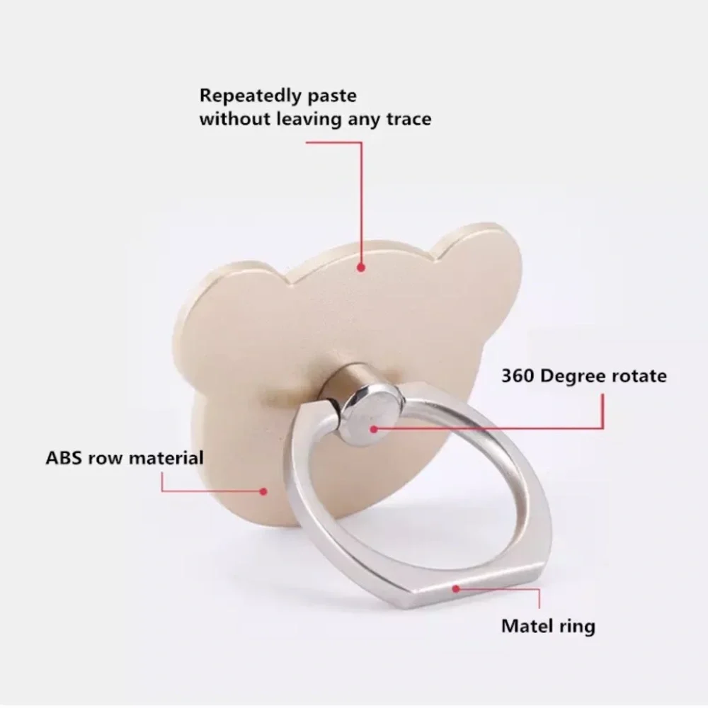 Gold Bear Smartphone Anti Drop Holder NWT
